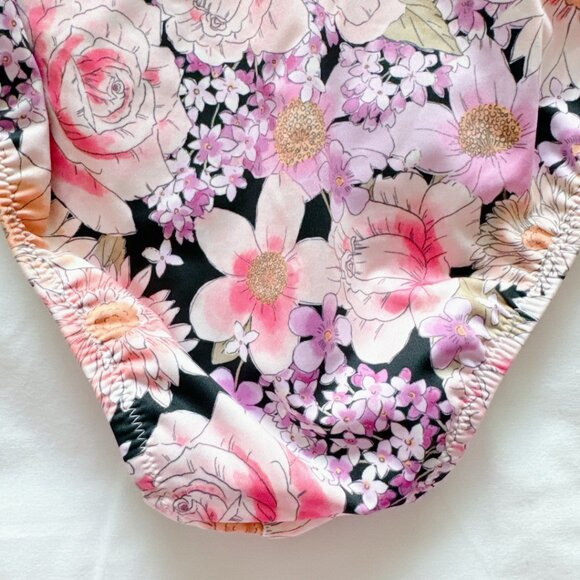 Sanctuary Floral Bikini Bottoms New with tags! small womens bathing suit - Picture 6 of 9